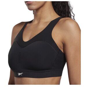 REEBOK NWT PureMove+ Bra MotionSense Adjustable Stretch Blk Women XL/2XL E-F Cup